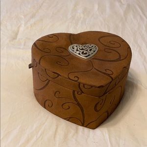 Brighton Suede Jewelry box